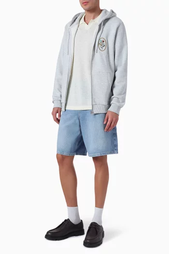 Ryder Shorts in Washed Denim
