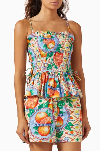 Marina Printed Cami Top