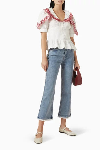 Caroline Blouse in Organic-cotton