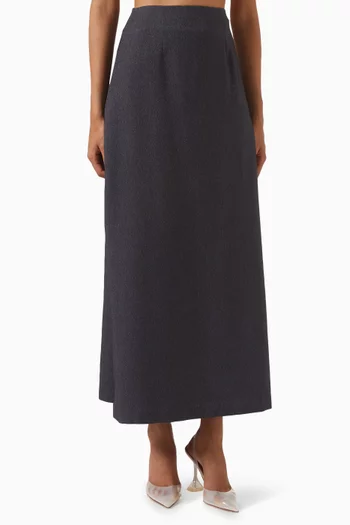 A-line Maxi Skirt