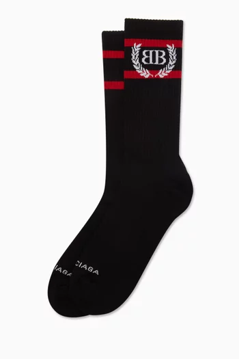 Laurel Classic Socks in Cotton Blend