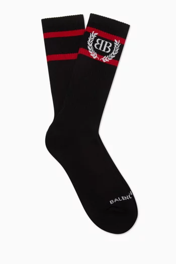 Laurel Classic Socks in Cotton Blend