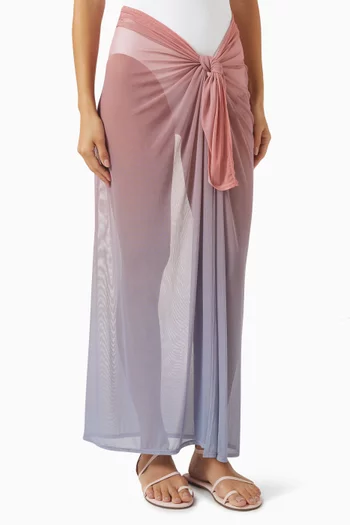Ombre Sarong in Mesh