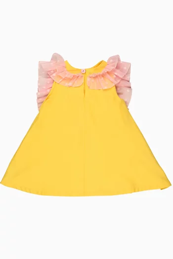 Chirping Dress in Cotton