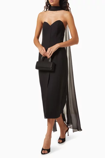 Corset Dress & Scarf Set