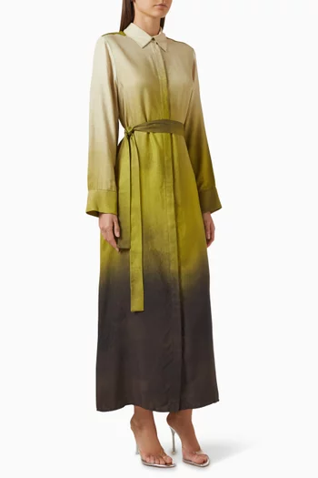 Belted Shirt Dress