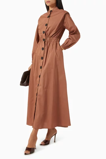 Button Shirt Dress