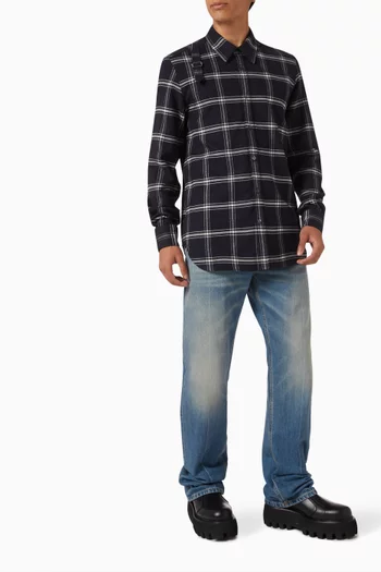 Skull Jacquard Shirt