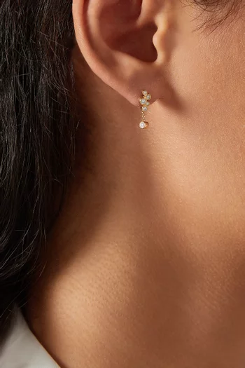 Kaia Diamond Single Earring in 18kt Gold