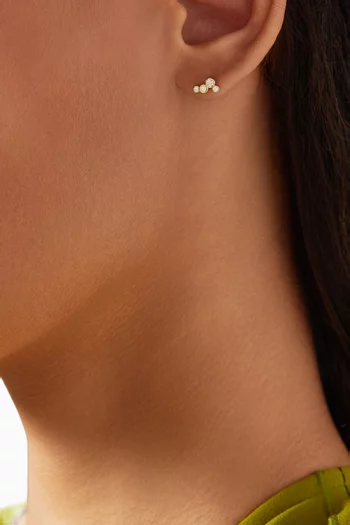 Nia Diamond Single Earring in 18kt Gold