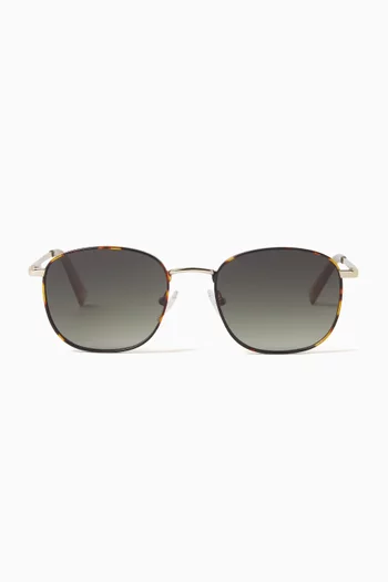 Neptune Deux Sunglasses in Polycarbonate & Metal