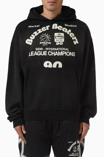 Buzzer Beaters Hoodie in Cotton