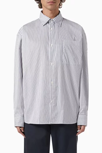 Relaxed-fit Shirt in Cotton Poplin