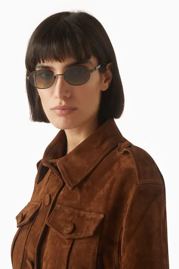 نظارة شمسية سام بإطار معدن