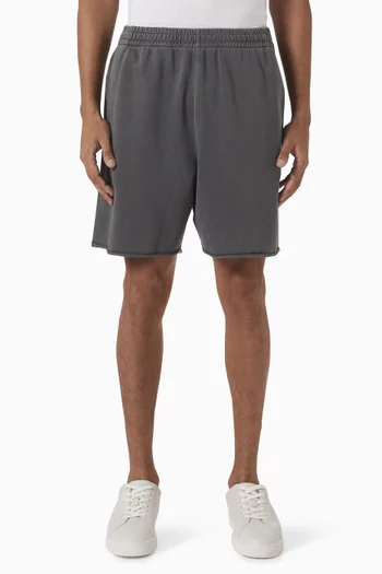 Garment-dyed Shorts in French Terry