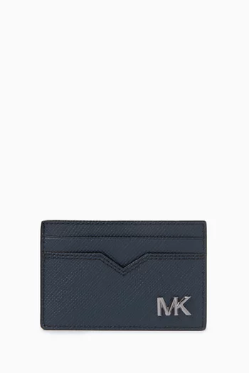 Edison Card Case in Saffiano Leather
