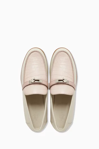 Unused Destin Loafers in Leather