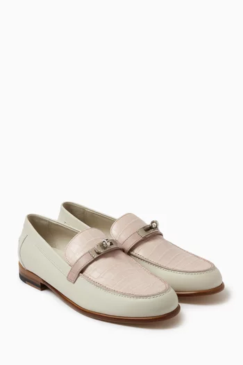 Unused Destin Loafers in Leather