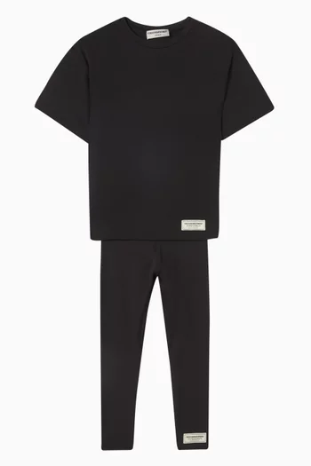 Oversized T-shirt in Recycled Softskin