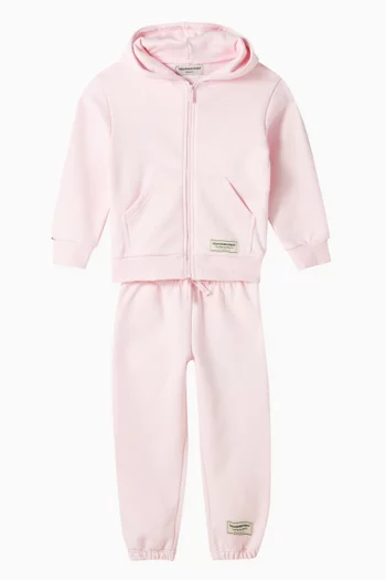 Relaxed Sweatpants in Organic Cotton-blend