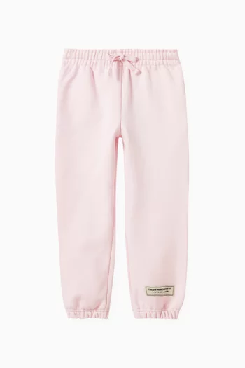 Relaxed Sweatpants in Organic Cotton-blend