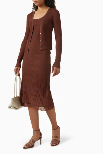 Midi Skirt in Viscose