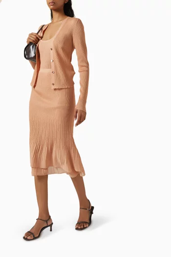 Midi Skirt in Viscose