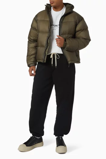 Translucent Bubble Jacket in Nylon