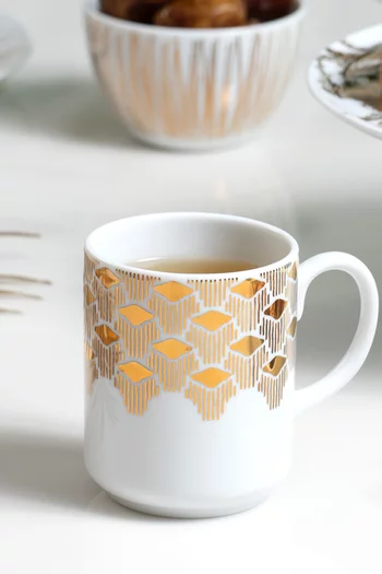 x Razan Alazzouni Tamrah Mugs, Set of 2