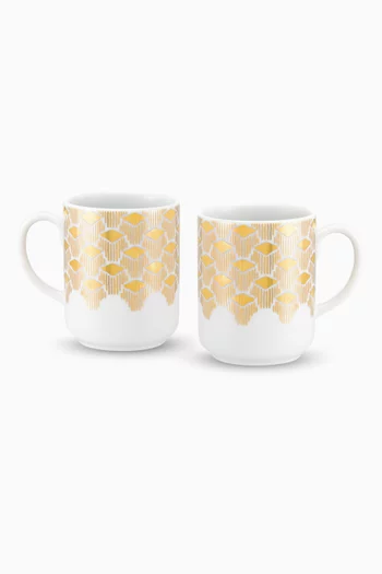 x Razan Alazzouni Tamrah Mugs, Set of 2
