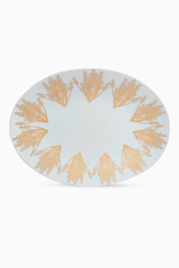 x Razan Alazzouni Large Tamrah Oval Platter