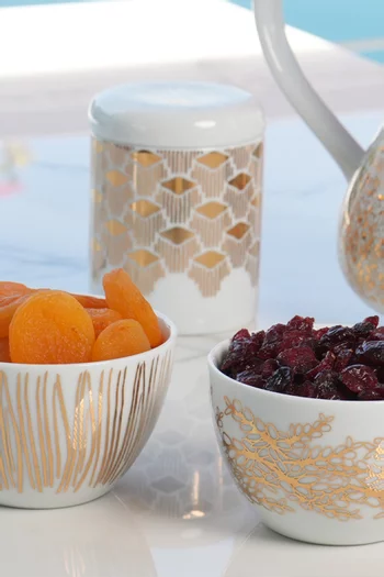 x Razan Alazzouni Tamrah Condiment Bowls, Set of 2