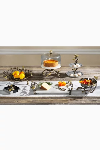 Lovebirds Centrepiece Bowl in Metal
