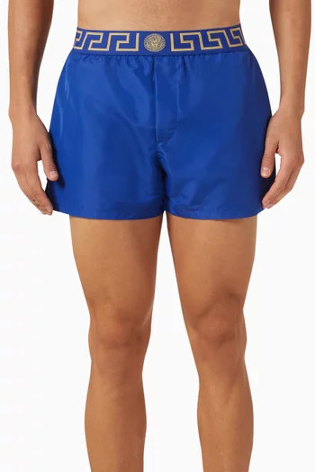 Greca Border Swim Shorts