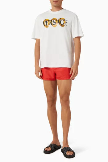 Greca Border Swim Shorts