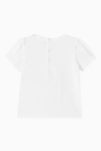 Bicycle Logo T-shirt in Cotton