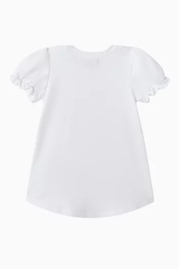 Baby T-shirt Dress in Cotton