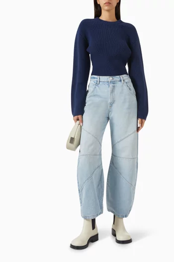 Mercer Sweater in Rib-knit