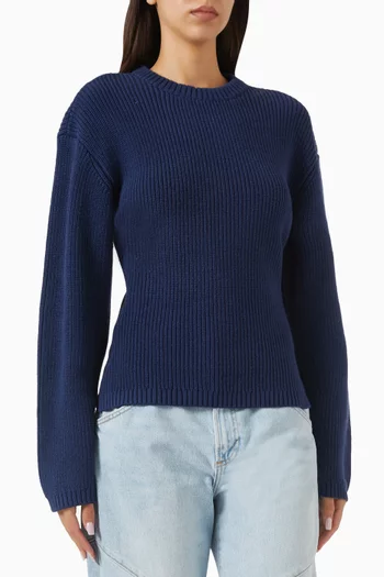Mercer Sweater in Rib-knit