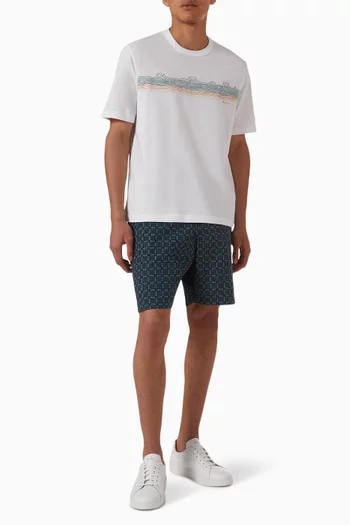 Desert Stripe T-shirt in Organic Cotton