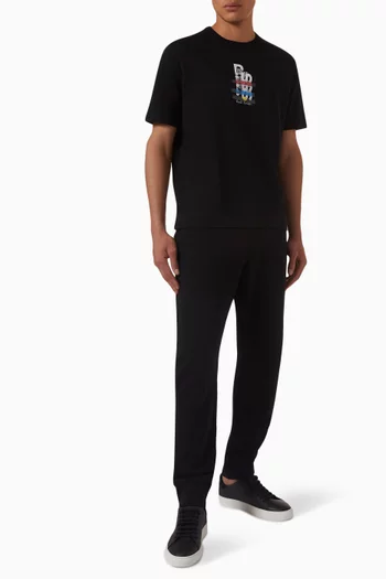 Zebra Logo T-shirt in Organic Cotton
