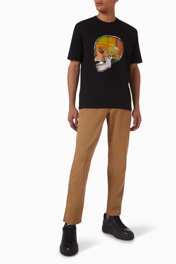 Skull T-shirt in Organic Cotton