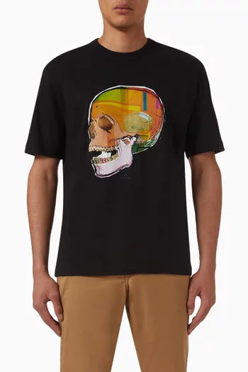 Skull T-shirt in Organic Cotton