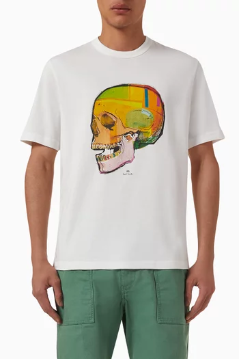 Skull T-shirt in Organic Cotton