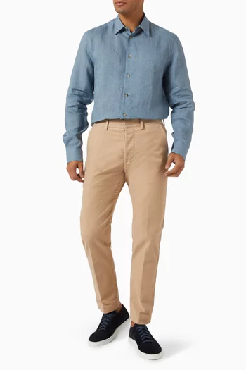 Button-down Shirt in Linen