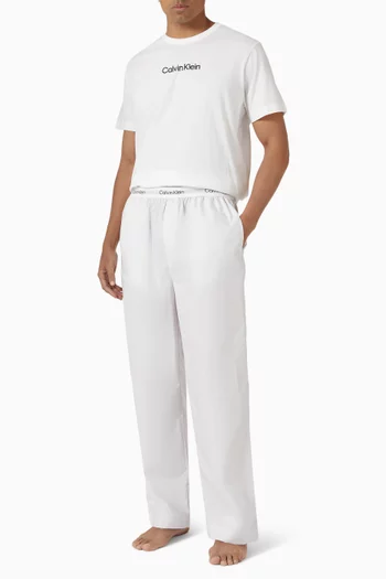 Pyjama Pants in Cotton Poplin