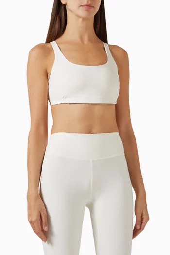 Racerback Sports Bra in Recycled Softskin