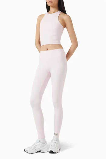 High Neck Vest in Recycled Softskin