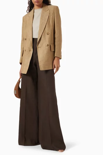 Olimpia Jacket in Linen-canvas