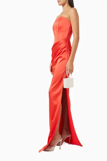 Ivy Draped Corset Dress